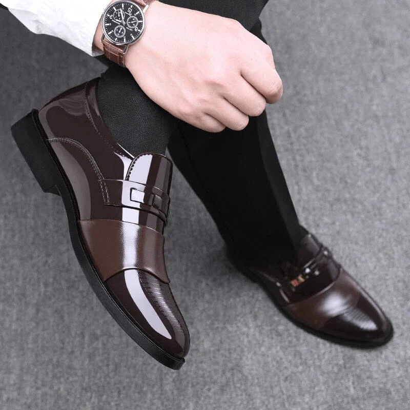 Ultra Gloss Leather Business Shoe