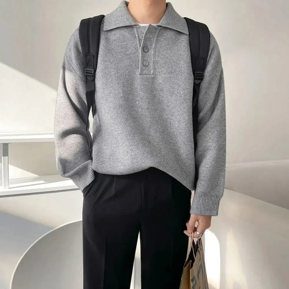 Azenli GREY-SWEATER