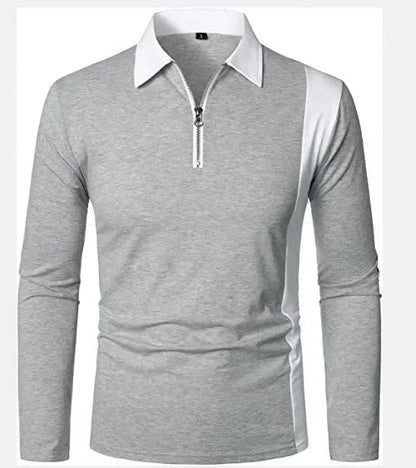 Men's Long Sleeve Polo Shirt Padrony Azenli