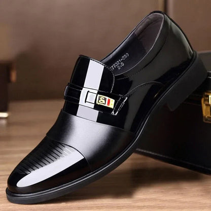 Ultra Gloss Leather Business Shoe