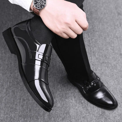 Ultra Gloss Leather Business Shoe